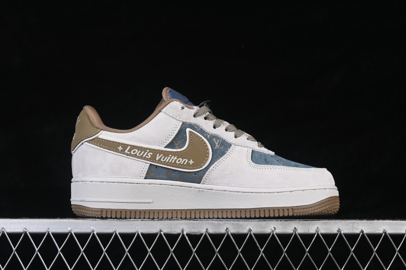 Nike Air Force 1 '07 Low Sneakers with Air-Sole Cushioning and Retro Design - DD1982-346
