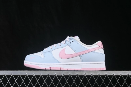 Nike SB Dunk Low Skateboarding Shoes with Mixed Color Panel Design - IB3484-001