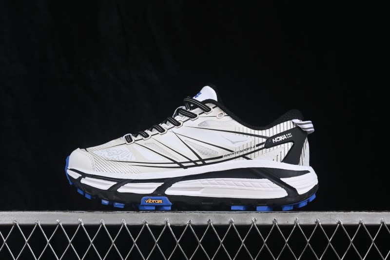 Hoka Mafate Speed 2 Ultralight Cushioned Trail Running Shoes with Vibram Outsole - 1126851 WTCB