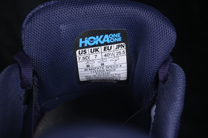 Hoka Mafate Speed 4 Ultralight Thick Sole Lightweight Trail Running Shoes - 1131056 NSOF