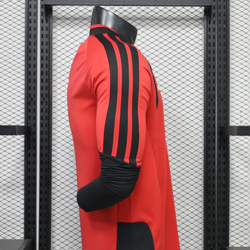 Player Version 26/27 Manchester United FC Long Sleeve Home Red Jersey