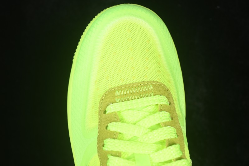Nike Air Force 1 Low Off-White Translucent Yellow Sneakers - AO4606-700