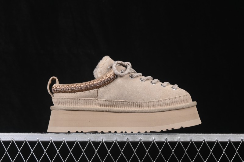 UGG Heritage Lace-Up Slipper Fashion Soft Comfortable Height Increasing Low-Top Casual Shoes - 1180361 SNDC