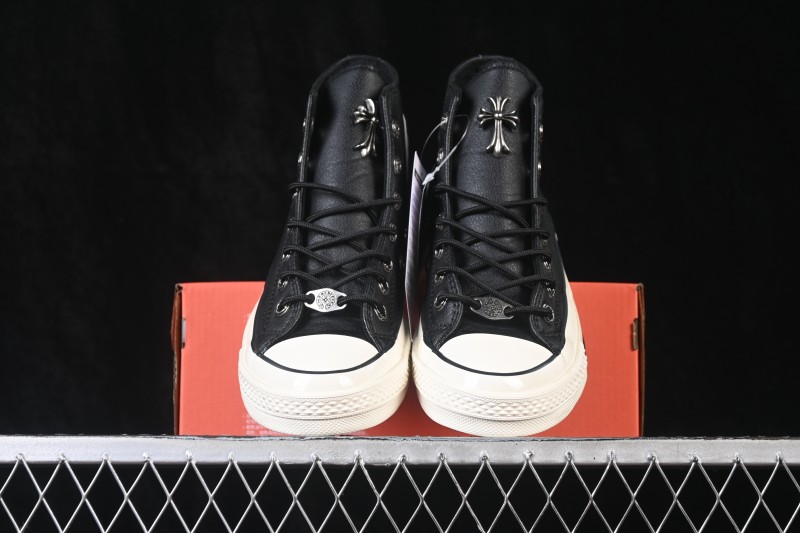 Converse Chuck 1970s Chrome Hearts Collaboration High-Top Casual Sneakers - 162337C