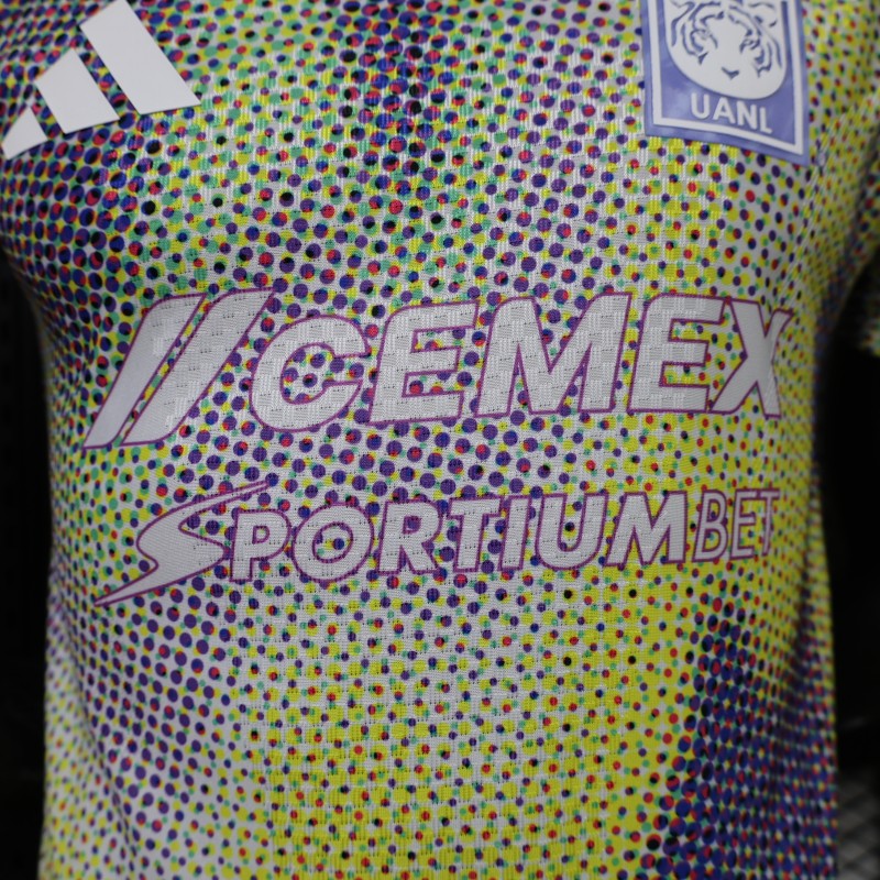 Player Version 26/27 Tigres UANL Away Yellow Purple Jersey