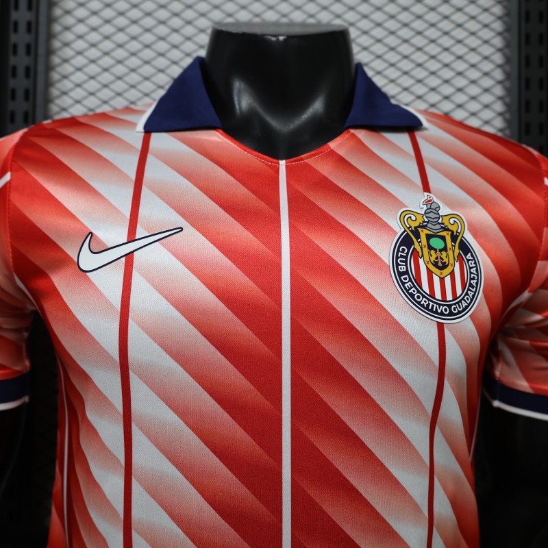 Player Version 26/27 Chivas Casual Red White Jersey