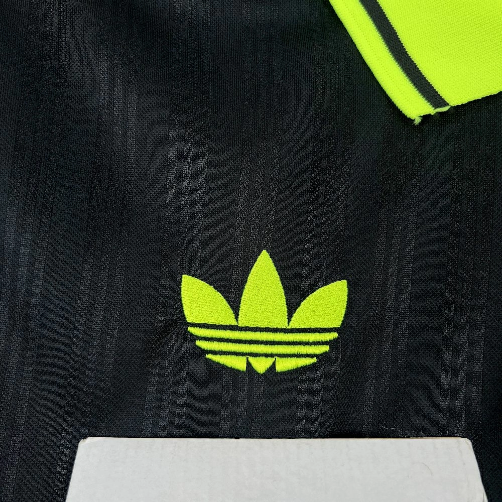 2025/26 Adidas Oasis Tour Black/Green Jersey