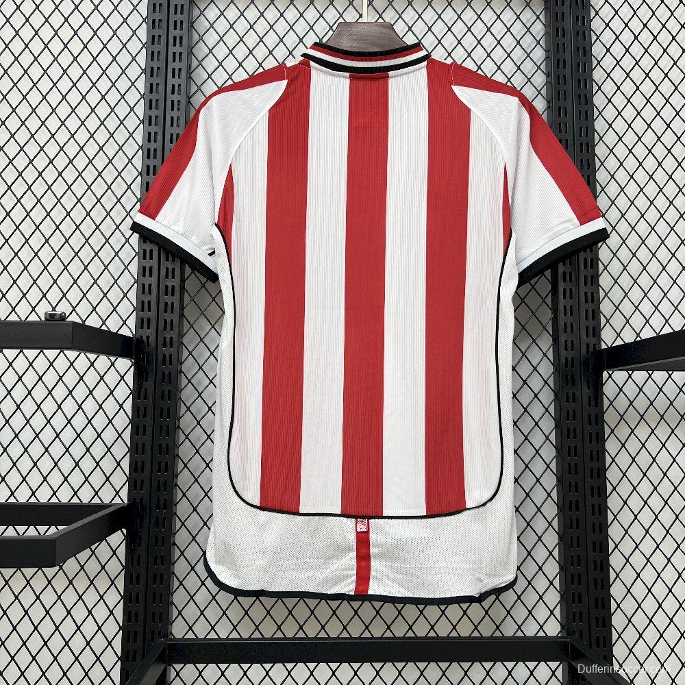 2001/02 Retro Olympiacos FC Home Jersey