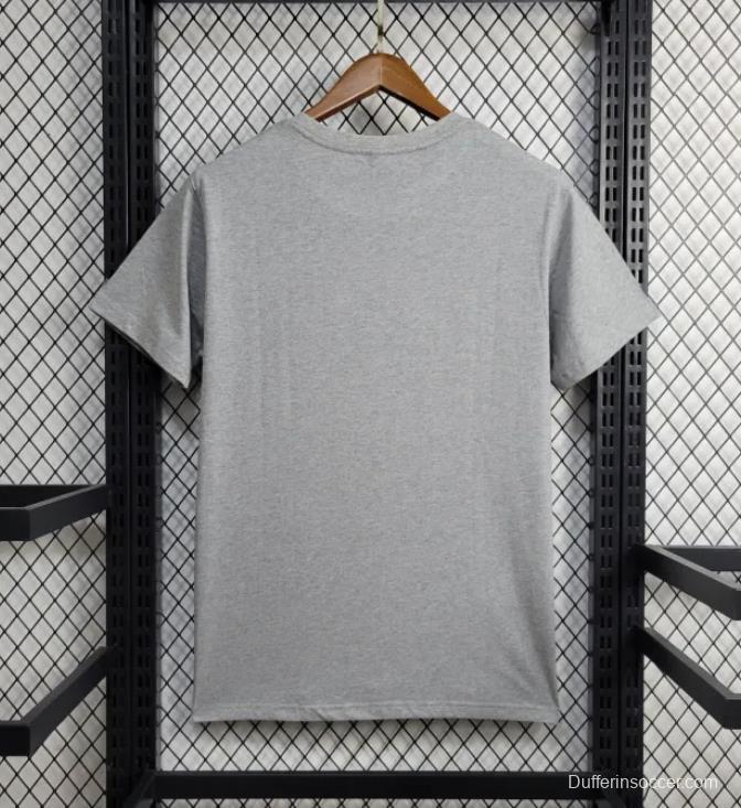 24/25 Barcelona x Balmain  Gray Training Jersey