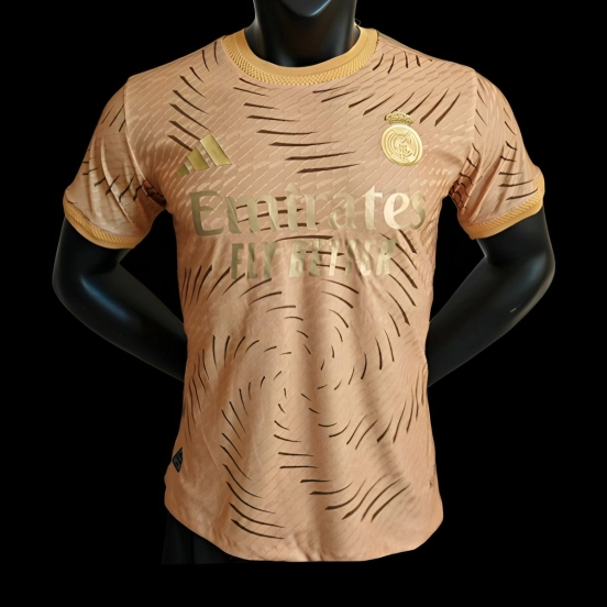 Player Version 24/25 Real Madrid Golden Special Jersey