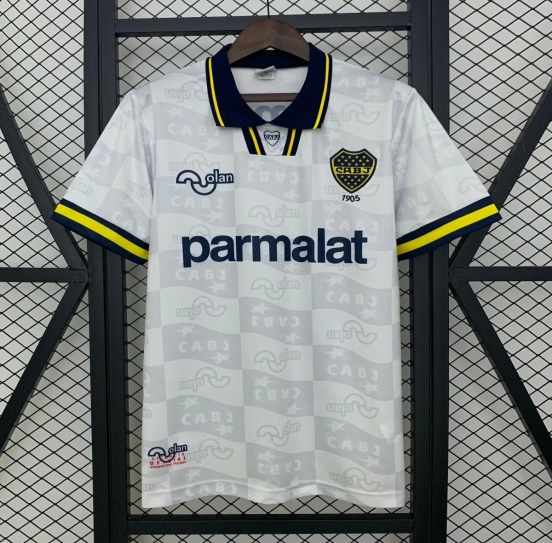95/96 Retro Boca Juniors Away Jersey