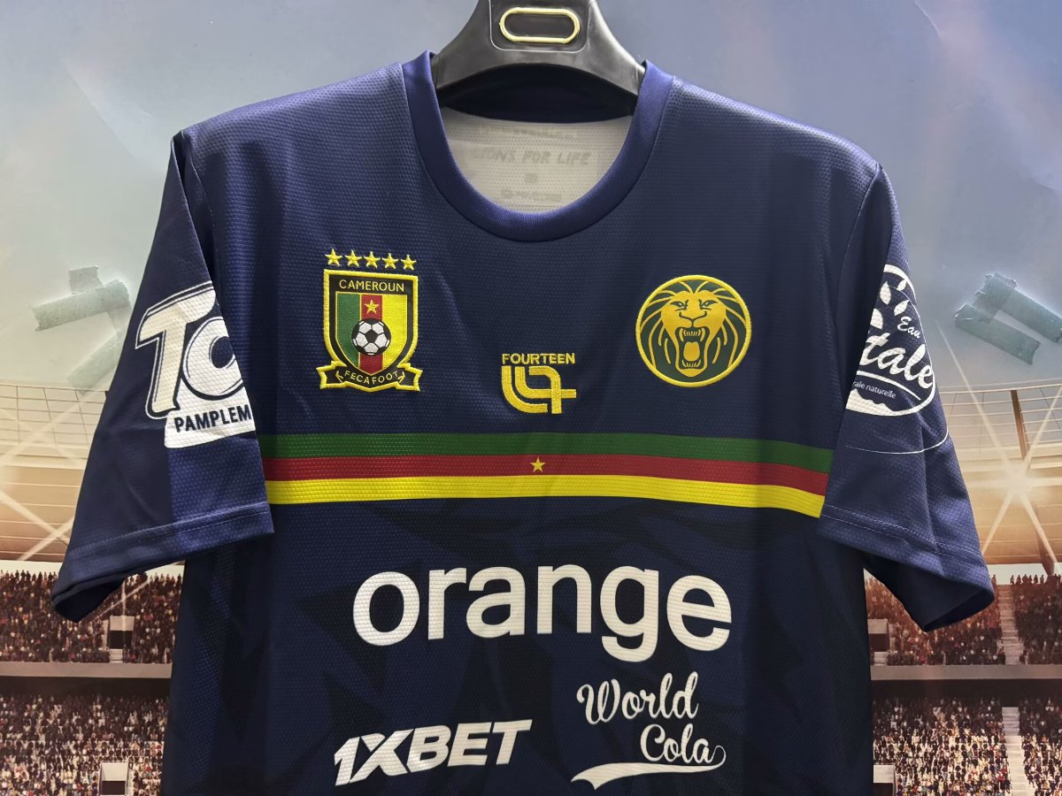2025 Cameroon Navy Pre-Match Jersey