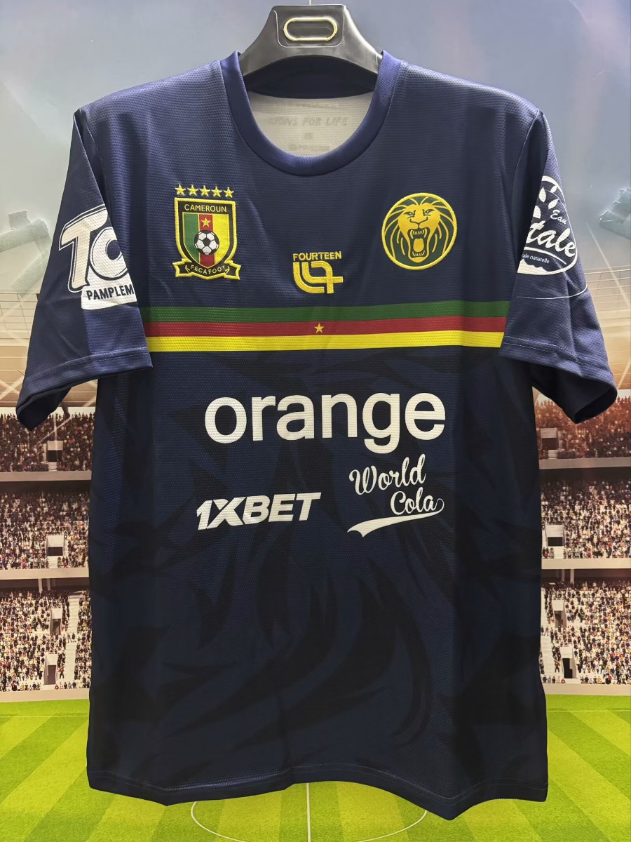 2025 Cameroon Navy Pre-Match Jersey