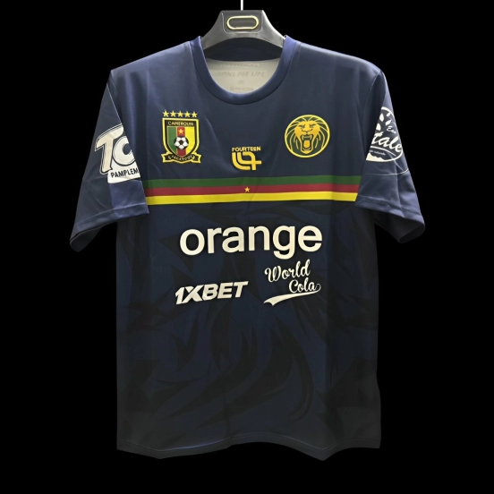 2025 Cameroon Navy Pre-Match Jersey