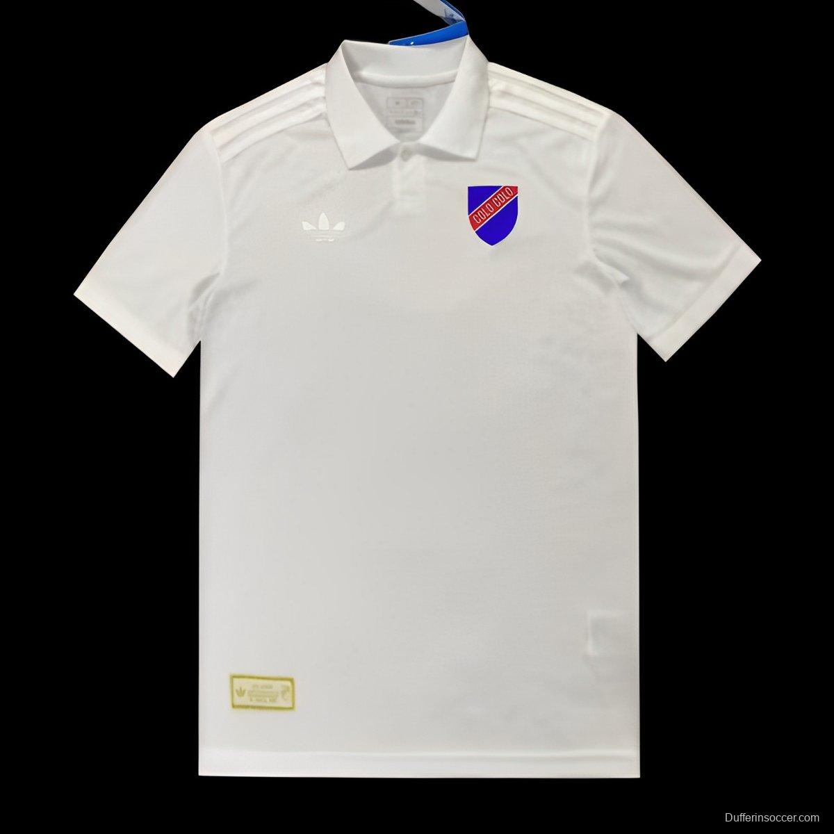 25/26 COLO COLO White 100th Anniversary Jersey