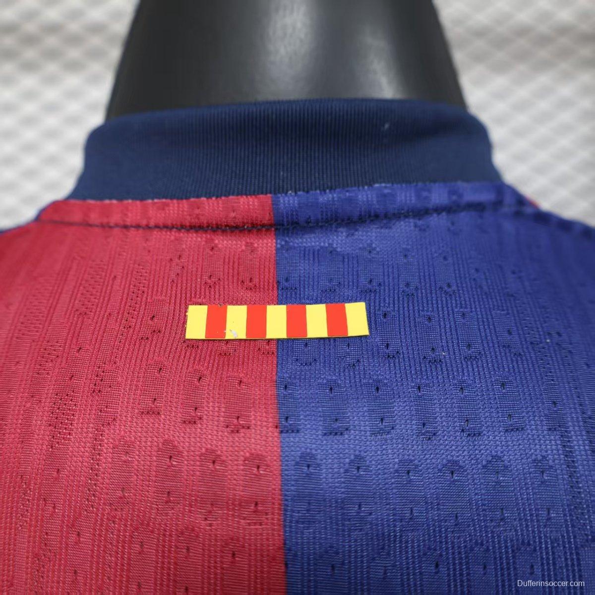 Player Version 24/25 Barcelona x Travis Scott Home Jersey
