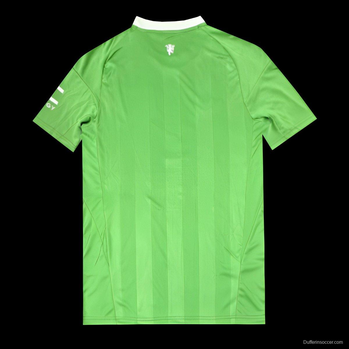 25/26 Manchester United Green Goalkeeper Jersey