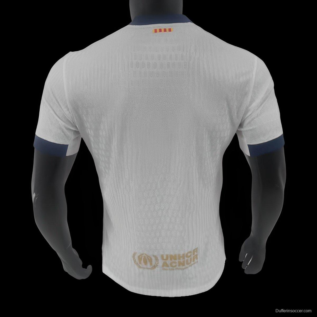 24/25 Barcelona x Travis Scott White Jersey