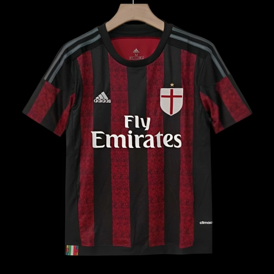 Retro 15/16 AC Milan Home Jersey