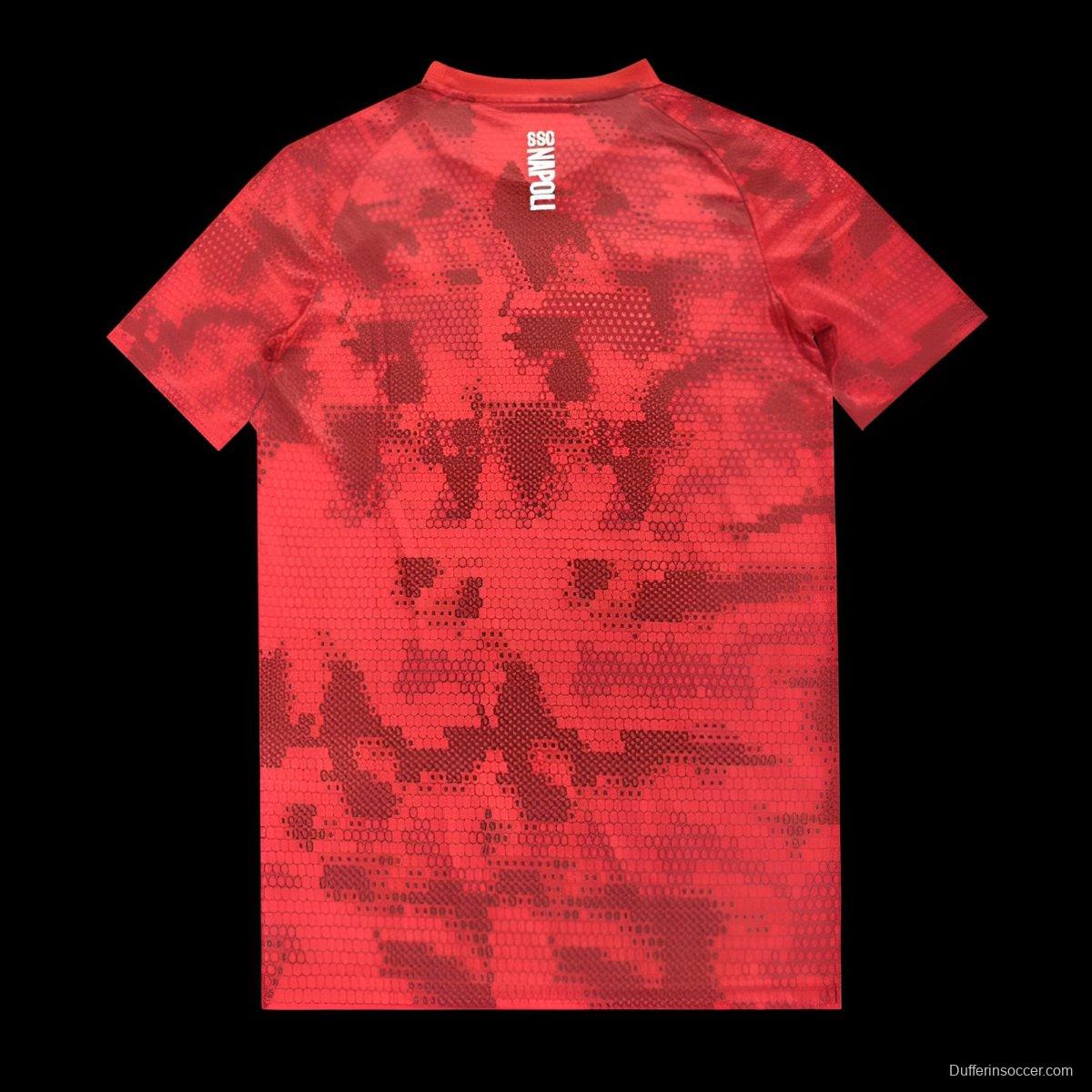 25/26 Napoli Red Pre-Match Jersey