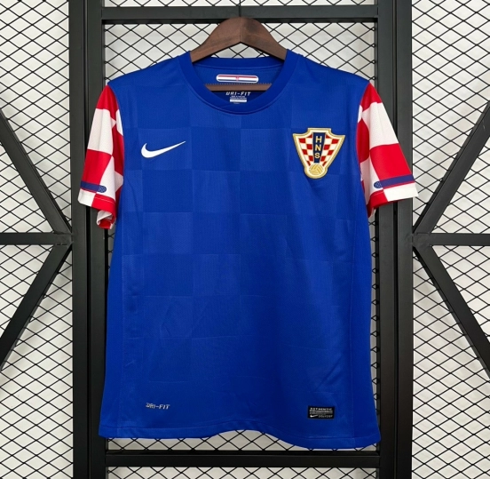 2010 Retro Croatia Away Jersey