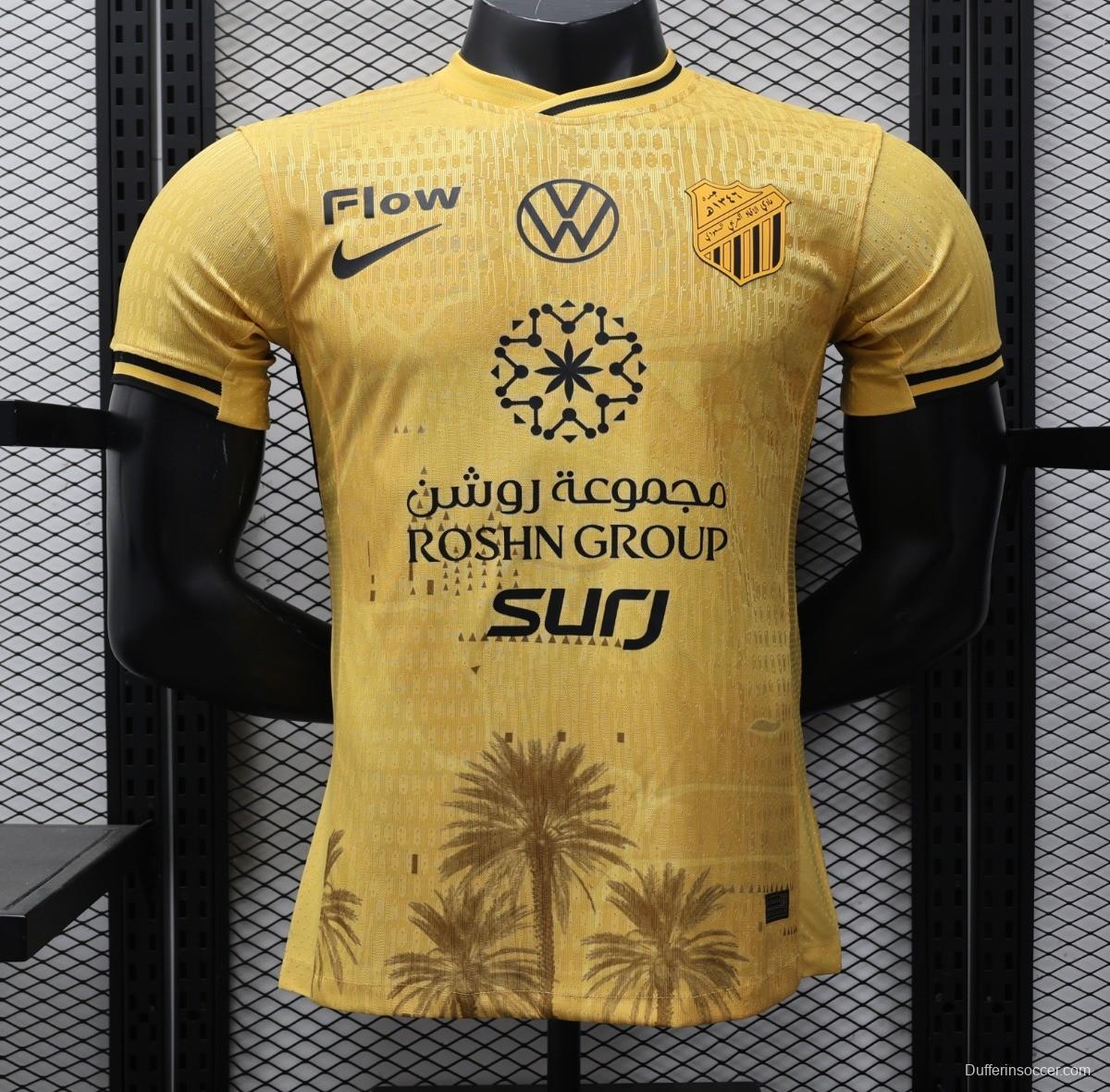 Player Version 25/26 Al-Ittihad Third Yellow Jersey