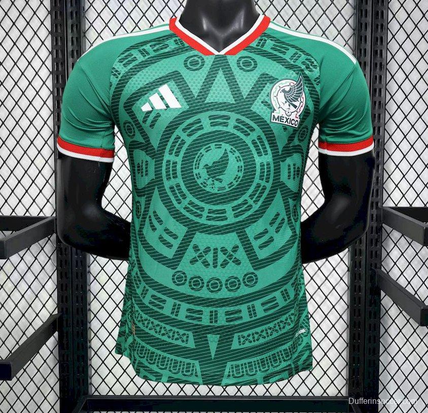 2026 Player Version Mens Mexico World Cup Home Jersey