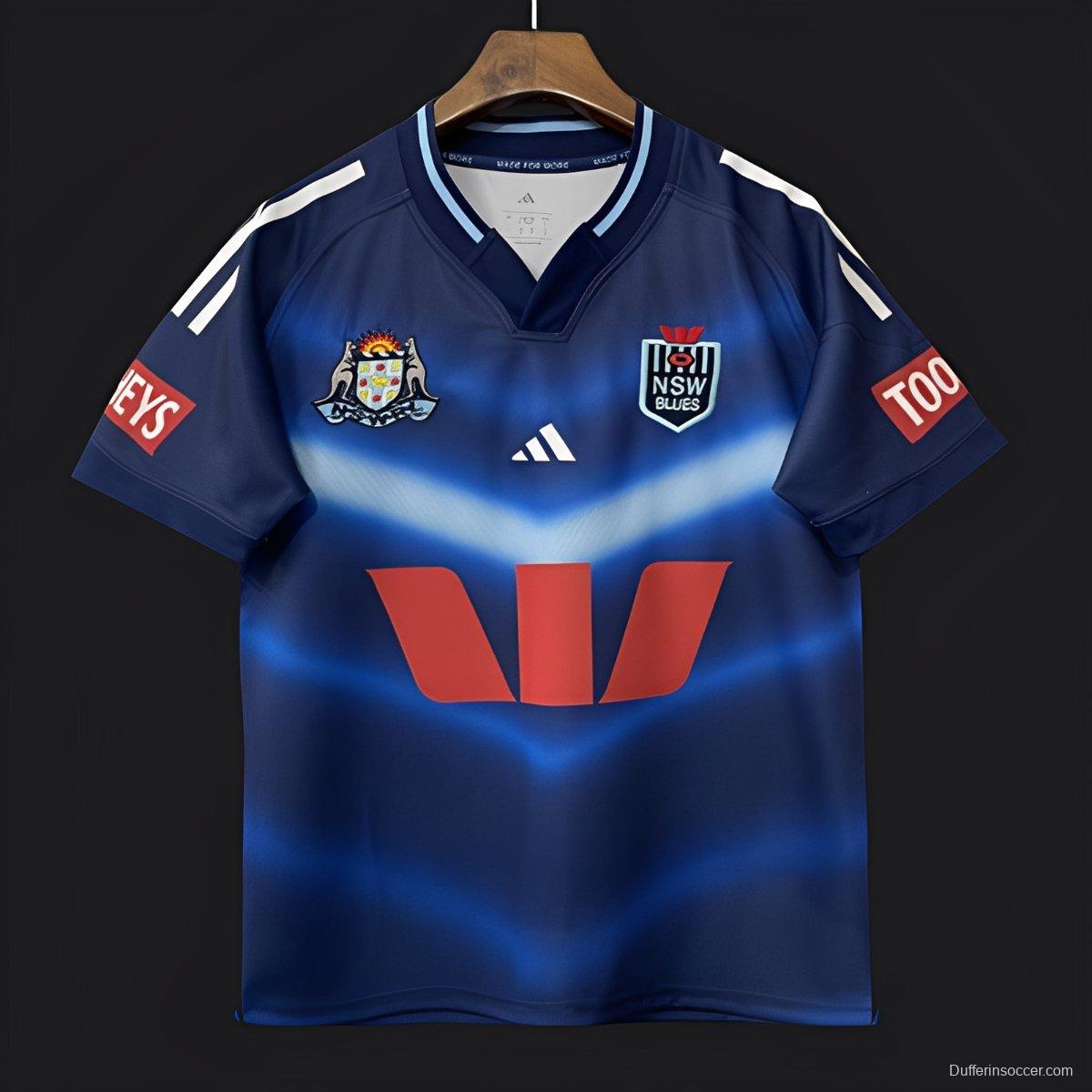 2025 NSW Blues Navy with Blue Gradient Jersey
