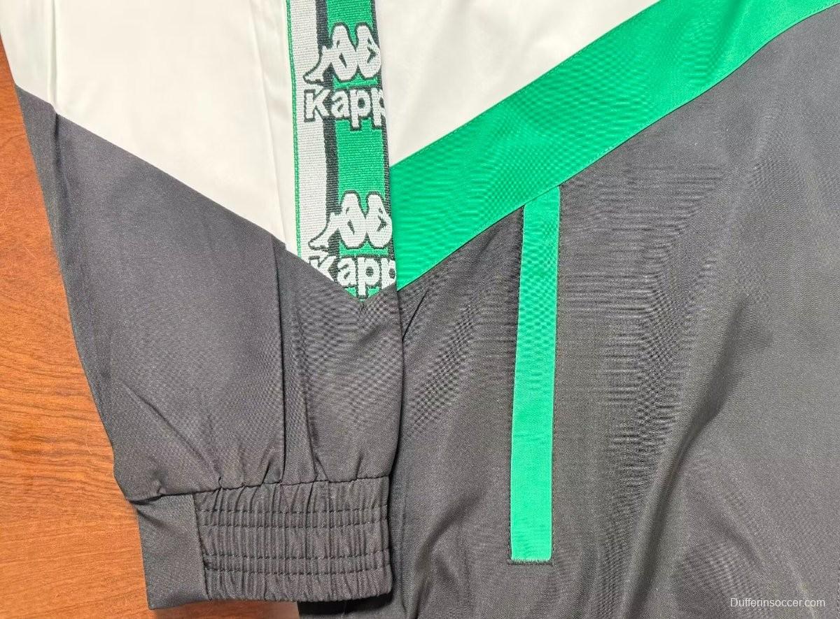 96/97 Real Betis White/Black Windbreaker