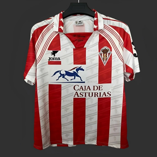 Retro 95/96 Sporting Gijon Home Jersey