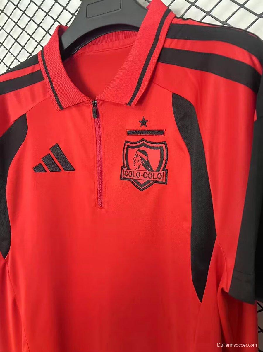 25/26 COLO COLO Red POLO Jersey