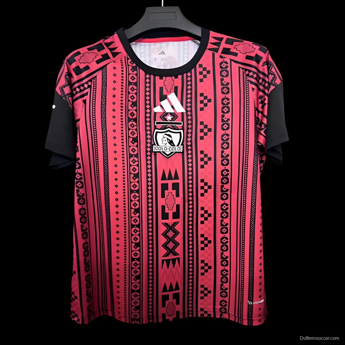 26/27 COLO COLO Red Pre-Match Jersey