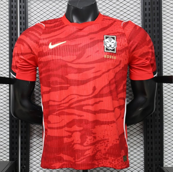 Player Version 2026 South Korea  Red  Home Jersey
