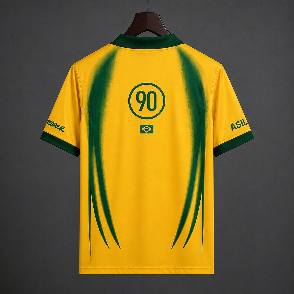 2026 Brazil x Scott Cactus Jack Total 90 Retro Yellow Jersey