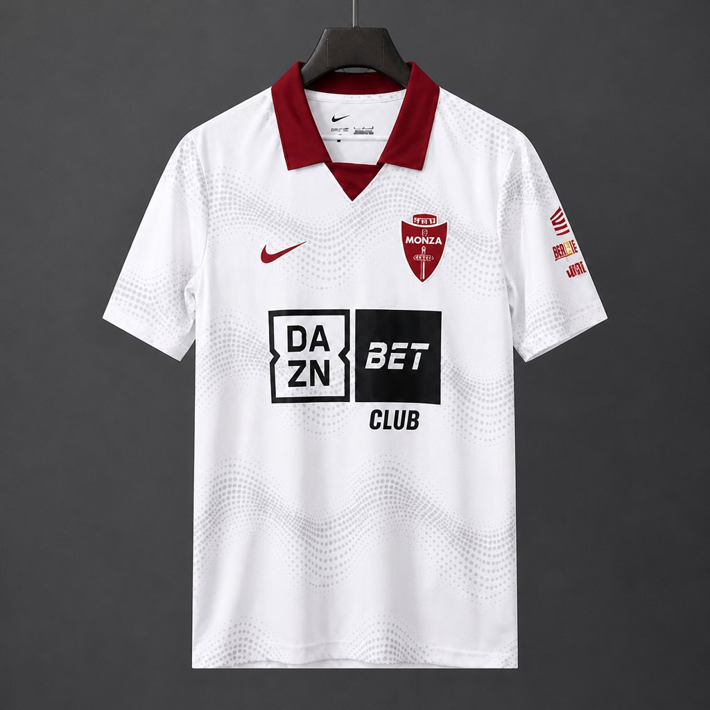 26/27 AC Monza Away White Jersey