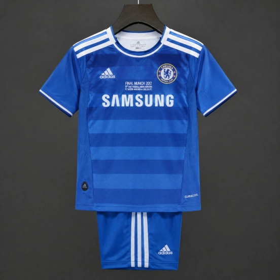 Retro Kids 11/12 Chelsea Home Champions League Jersey