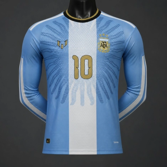 Player Version 26/27 Argentina Messi Signature Edition Long Sleeve Jersey