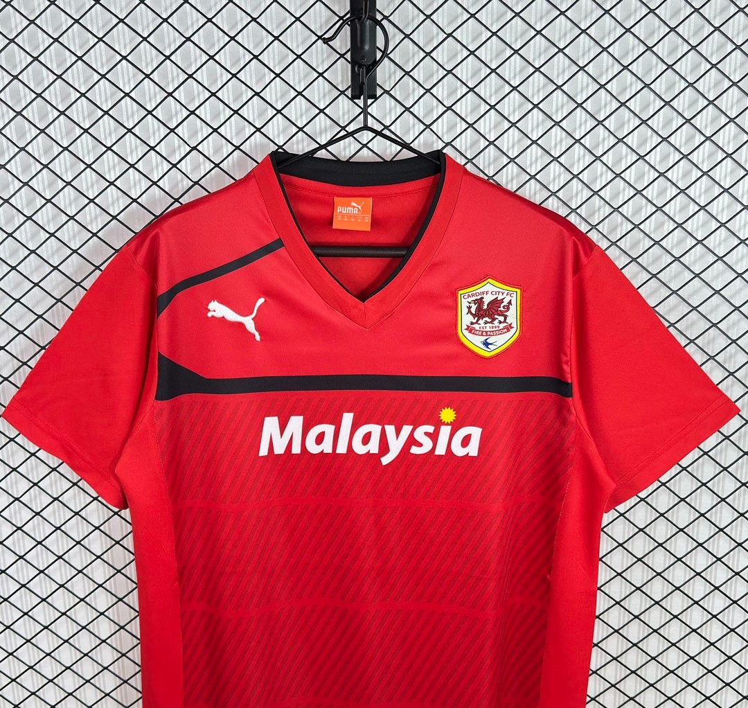 Retro 12/13 Cardiff City Home Red Jersey